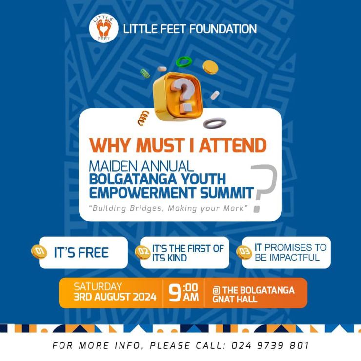 Announcement image from the original Little Feet Youth Empowerment Summit article