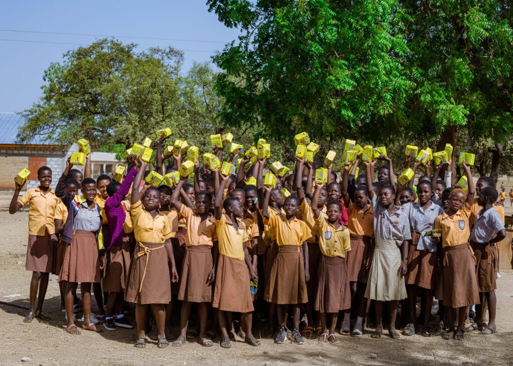 A report on the managing menstrual poverty outreach